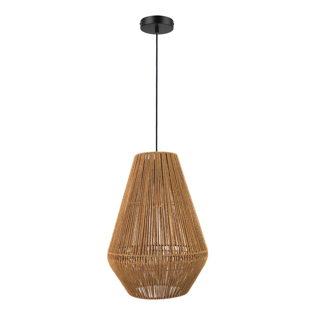 Domus CARTER-PDT- Small/Medium/Large - Paper Rope 1XE27 Pendant Light - Image 5
