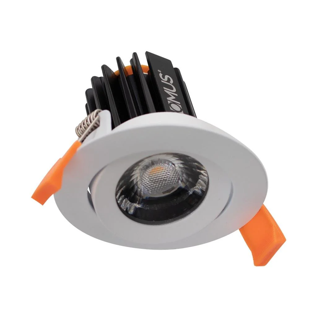 Domus Cell 13W 5CCT 60° T75 Complete Dimmable Downlight Kit - Black/White - Image 3