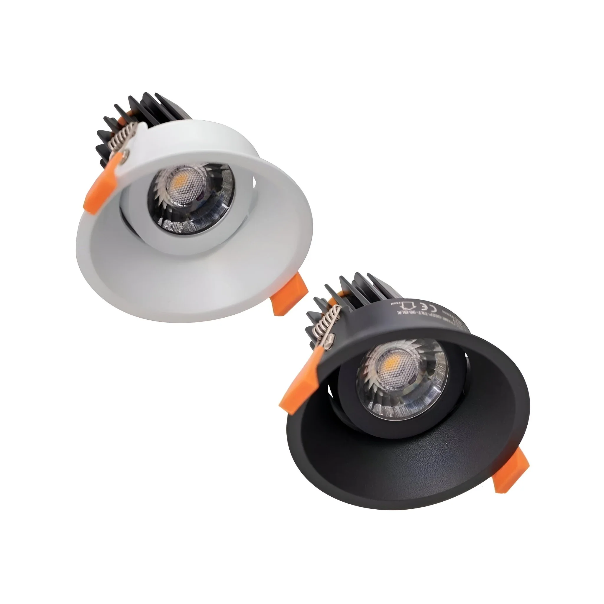 Domus Cell 9W 5CCT 60° DT90 Complete Dimmable Downlight Kit- Black/White