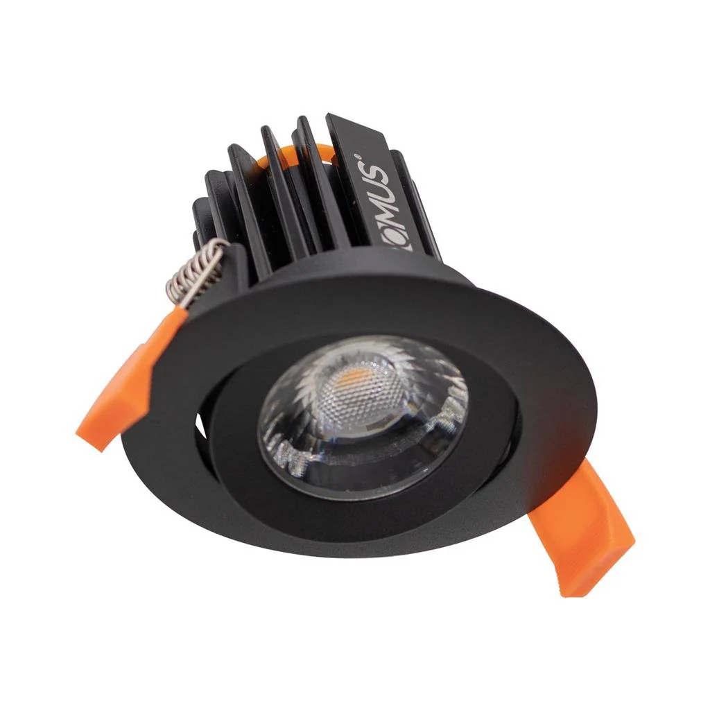Domus Cell 9W 5CCT 60° T75 Complete Dimmable Downlight Kit - Black/White - Image 2