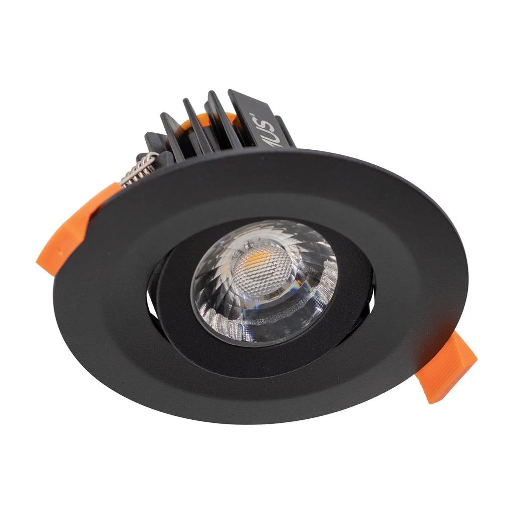 Domus Cell 9W 5CCT 60° T90 Complete Dimmable Downlight Kit - Black/White - Image 2