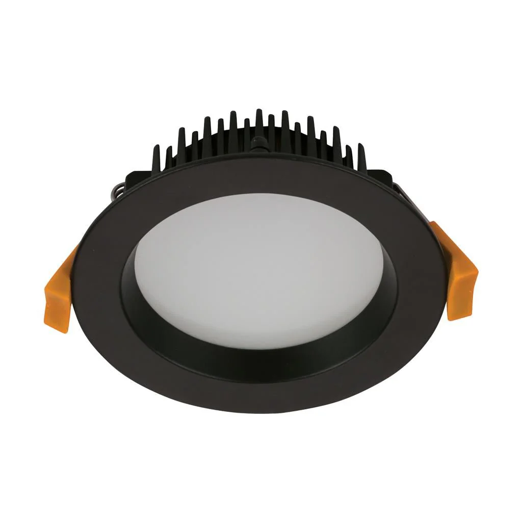 Domus DECO-13 TRIO/DALI Round 13W Dimmable LED Tricolour IP44 Downlight - Black/White/Aluminium - Image 2