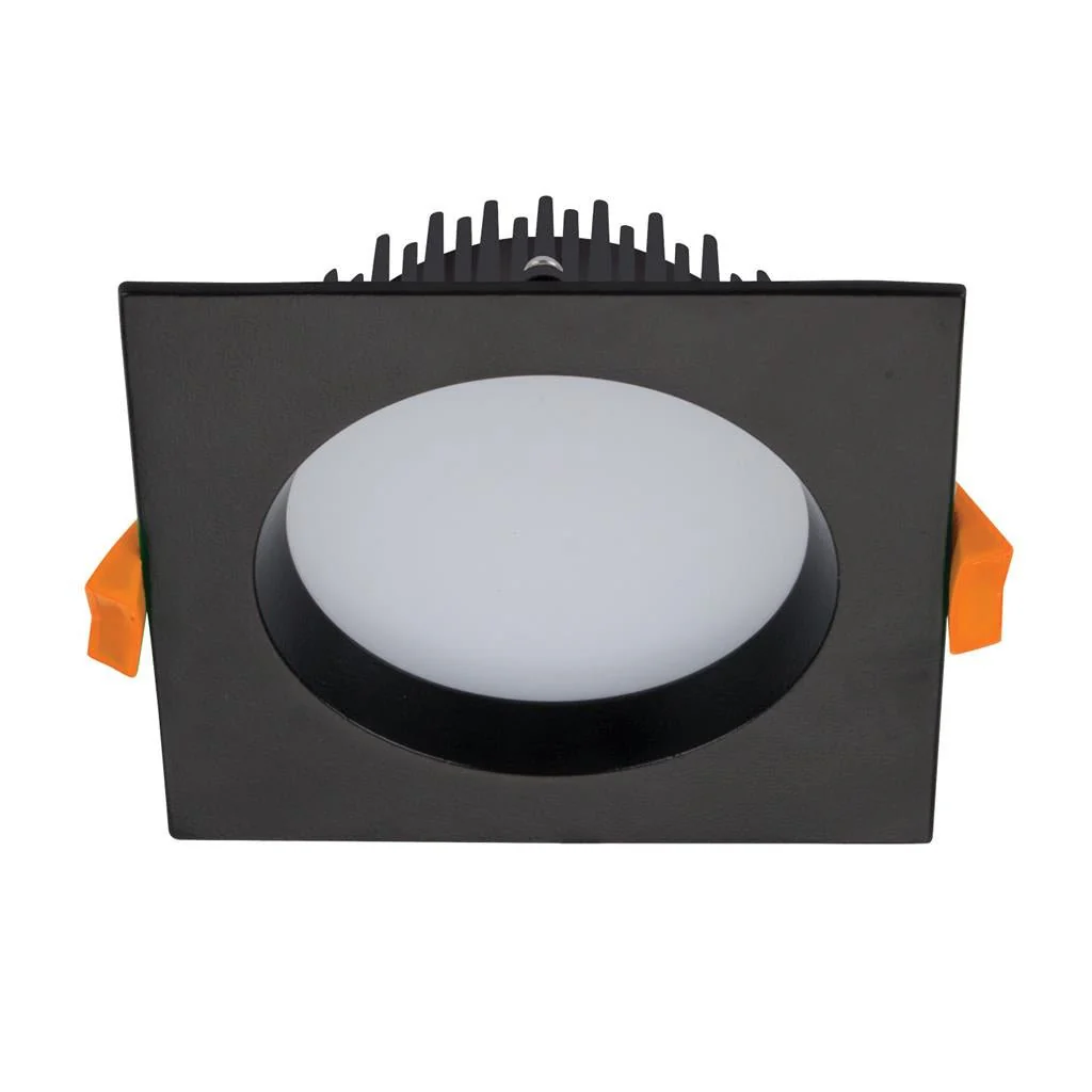 Domus DECO-13 TRIO/DALI Square 13W Dimmable LED Tricolour IP44 Downlight - Black/White - Image 2