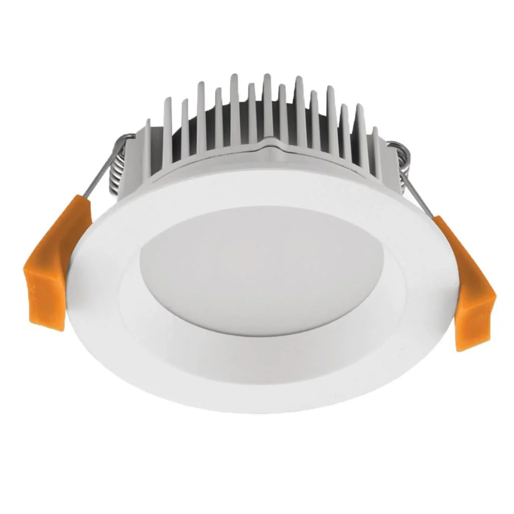 Domus DECO-8 TRIO/DALI Round 8W Dimmable LED Tricolour IP44 Downlight - Black/White/Aluminium - Image 3