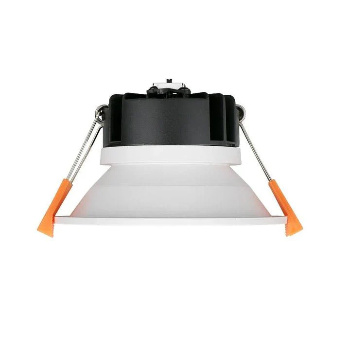Domus DEEP-9 TRIO Round 9W Recessed Dimmable LED Tricolour IP54 Downlight - White - Image 4