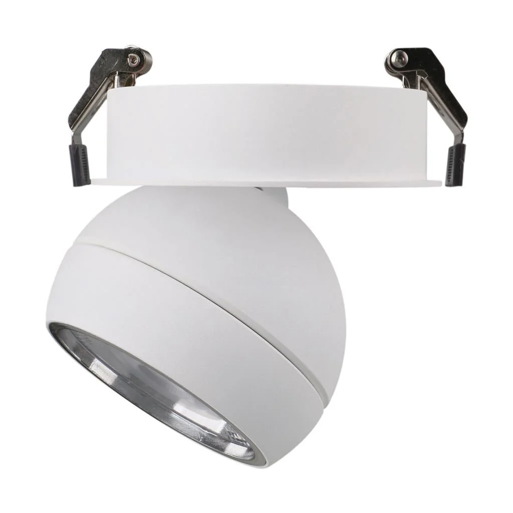 Domus MOON-REC - 6/9W LED Power/Tri-Colour Switchable Dimmable Semi-Recessed Downlight - Image 3