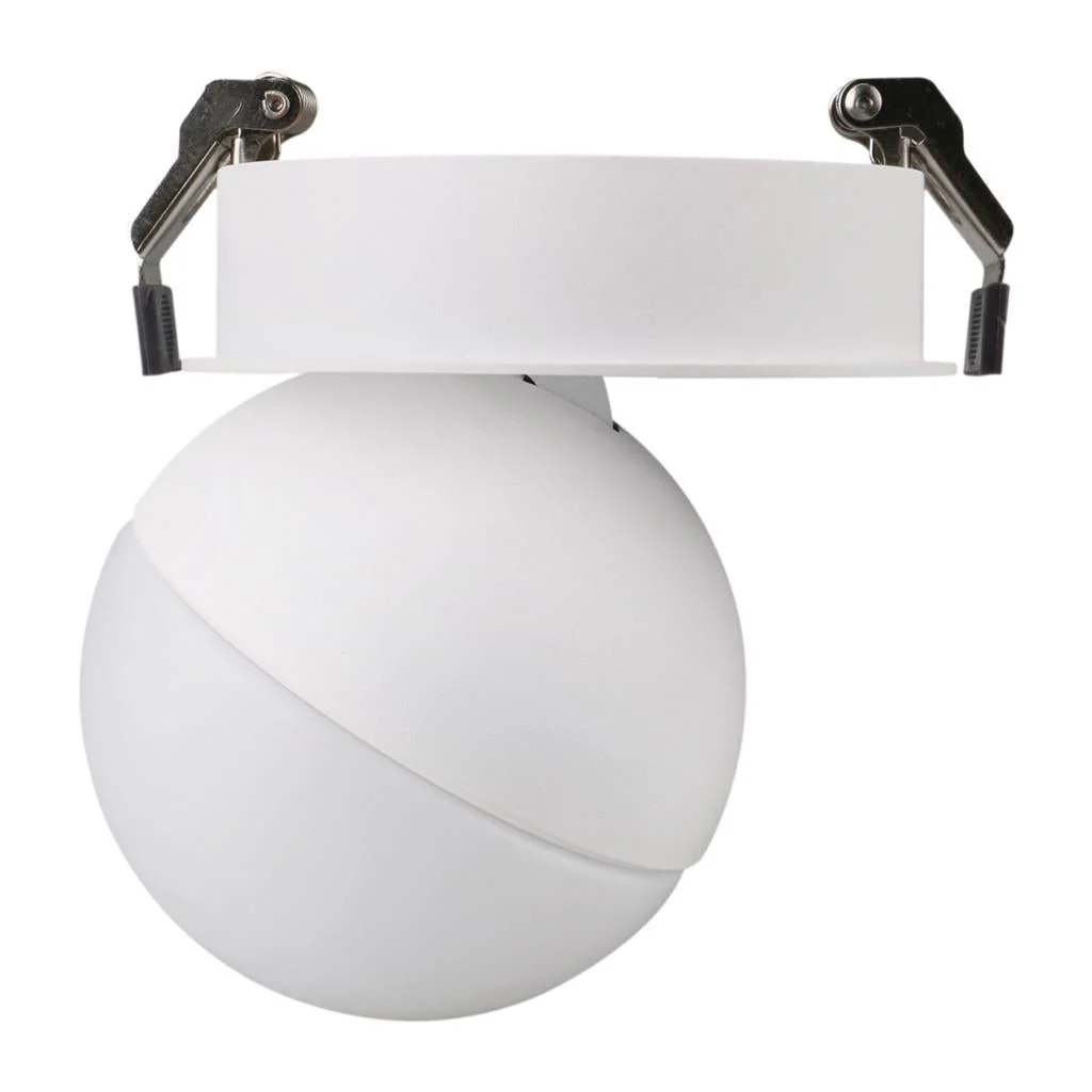 Domus MOON-REC - 6/9W LED Power/Tri-Colour Switchable Dimmable Semi-Recessed Downlight - Image 5