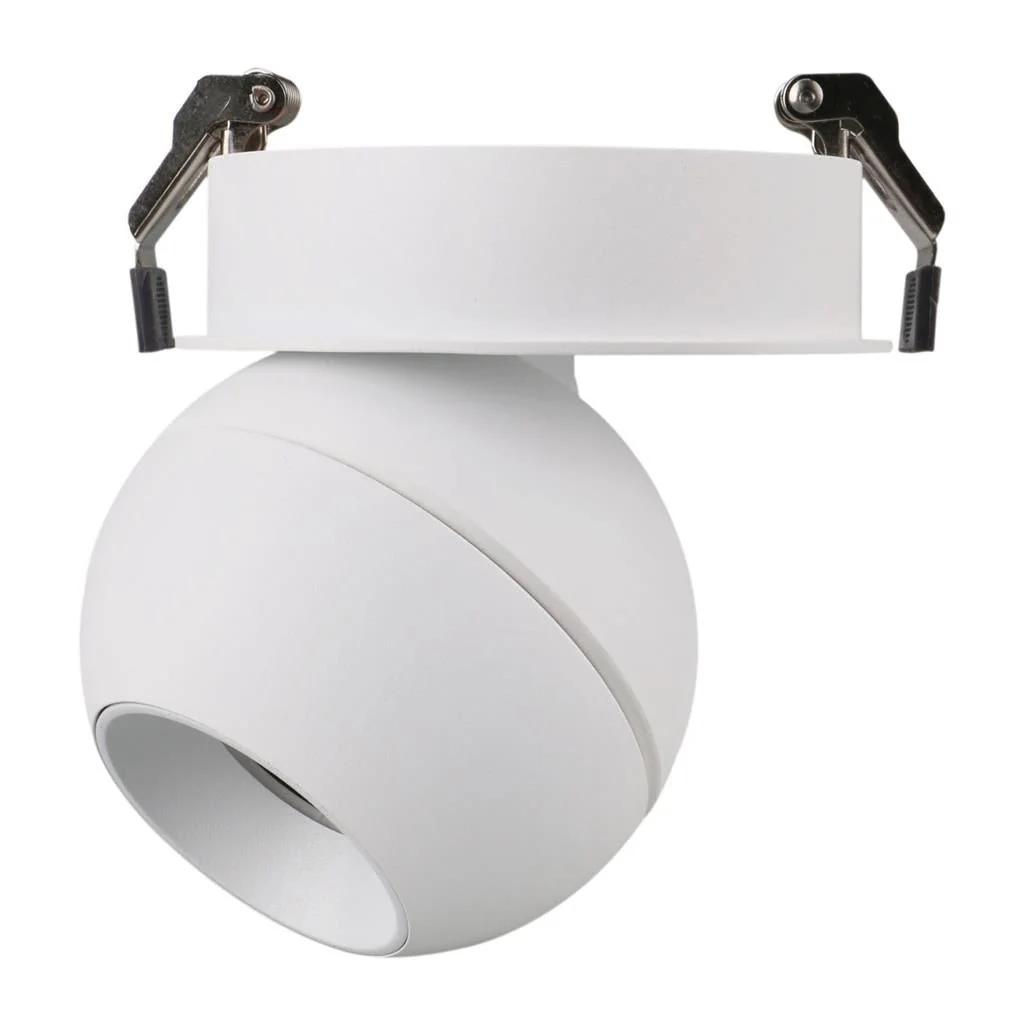 Domus MOON-REC - 6/9W LED Power/Tri-Colour Switchable Dimmable Semi-Recessed Downlight - Image 7
