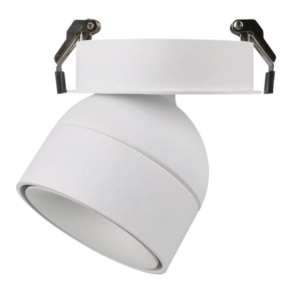 Domus MOON-REC - 6/9W LED Power/Tri-Colour Switchable Dimmable Semi-Recessed Downlight - Image 9