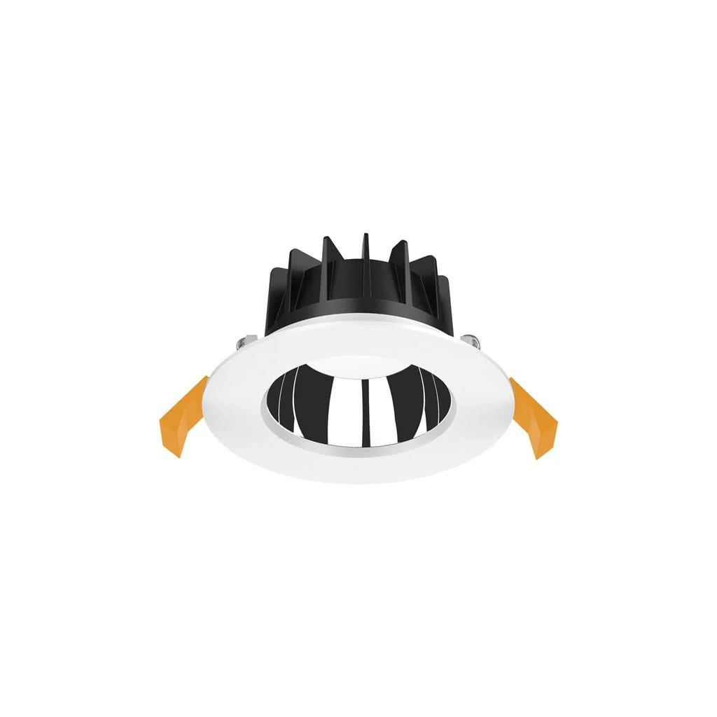 Domus EXPO - TRIO/DALI 10W- 25W- 35W Low Glare Recessed LED Tricolour IP44 Downlight - Black/White - Image 3