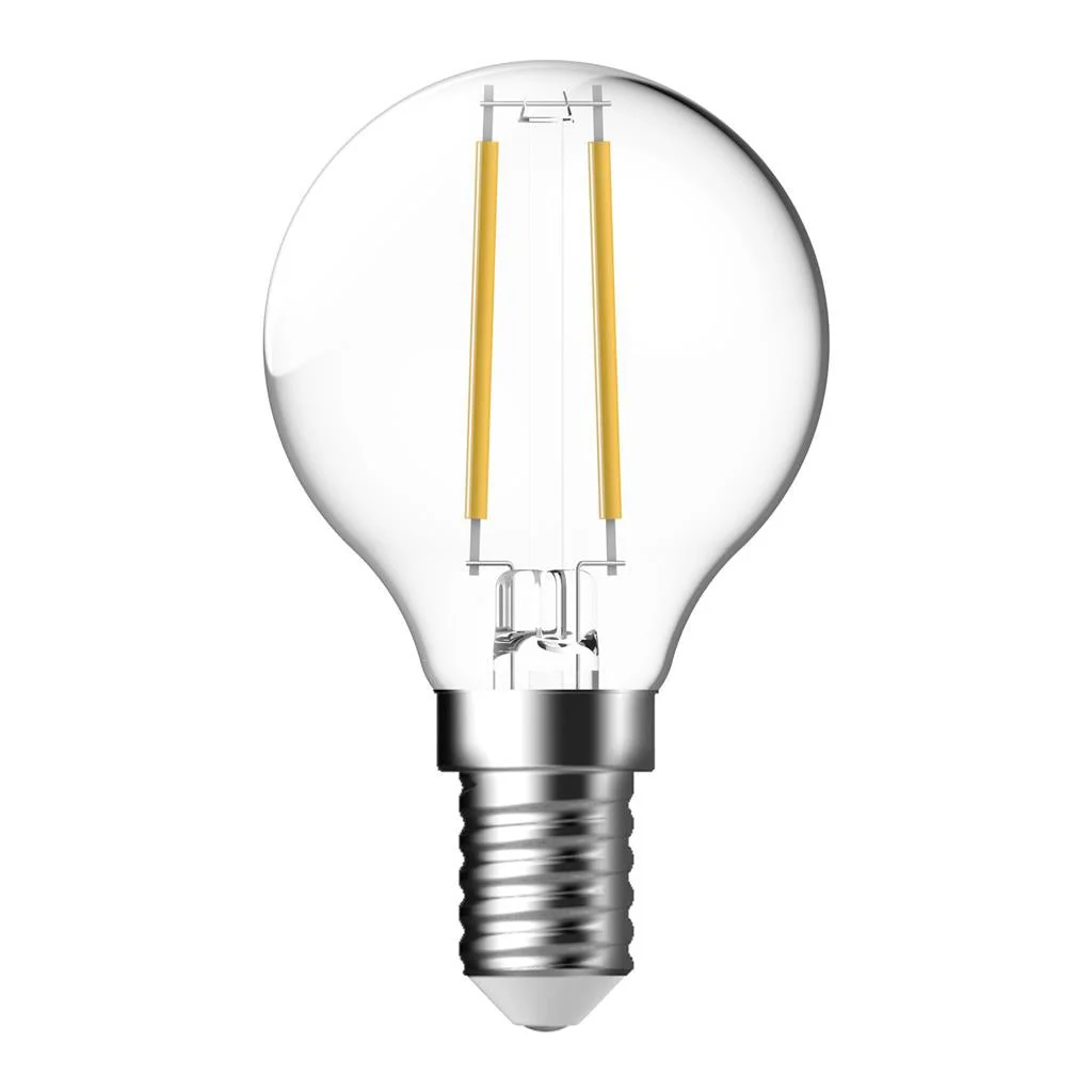 Domus FANCY Round 4.2W Dimmable Led Filament Lamp -Clear, Frost- 240V - E14/ B15 - Image 3