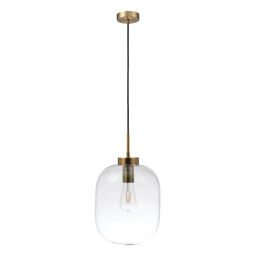 Domus FLAUNT Glass Pendant 240V E27 - Clear/Opal/Smoke - Image 5