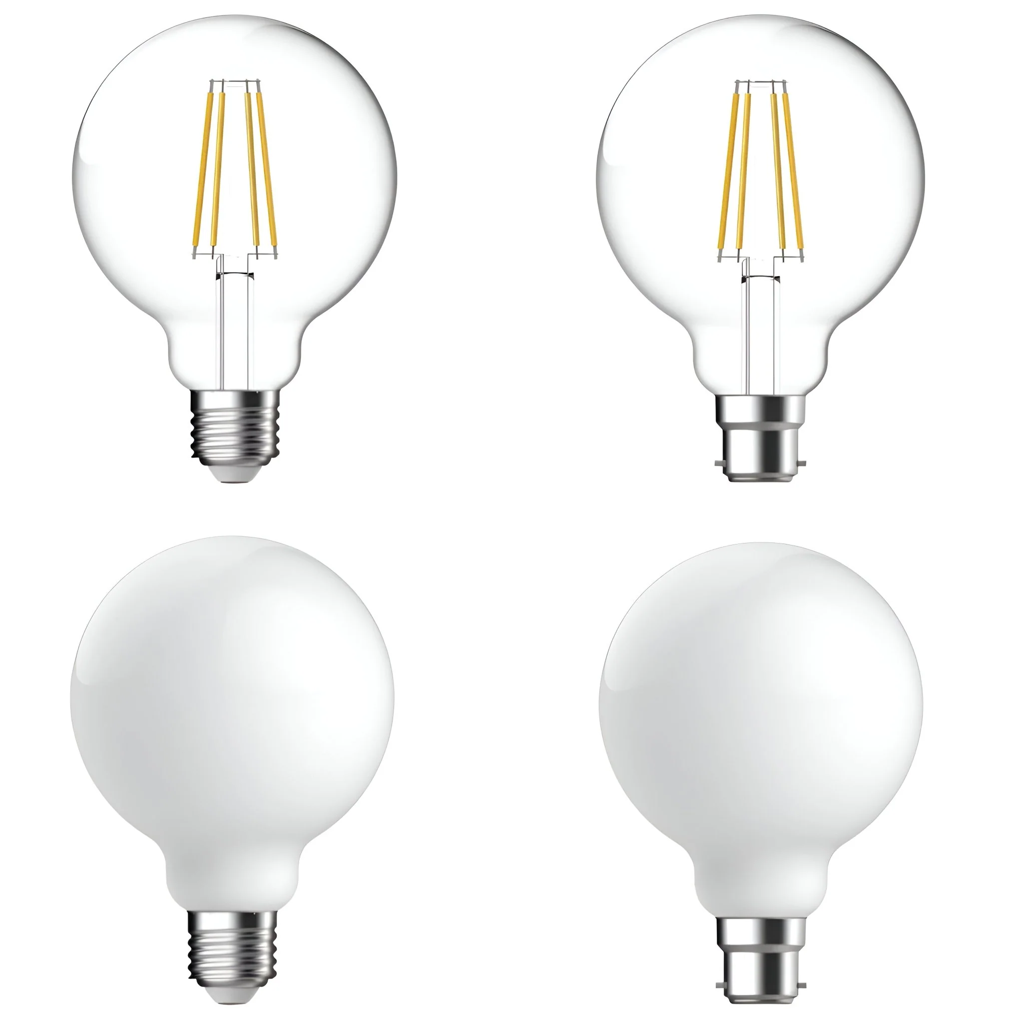 Domus G95 7.2W Dimmable Led Filament Lamp Clear/Frost 240V - B22/E27