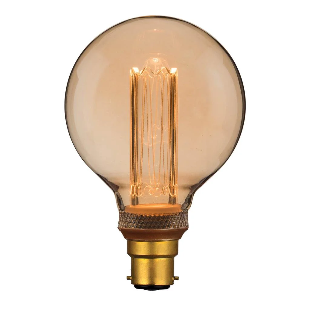 Domus G95 RETRO 3.5W Led Filament Lamp Dimmable 240V - B22/E27 - Image 2