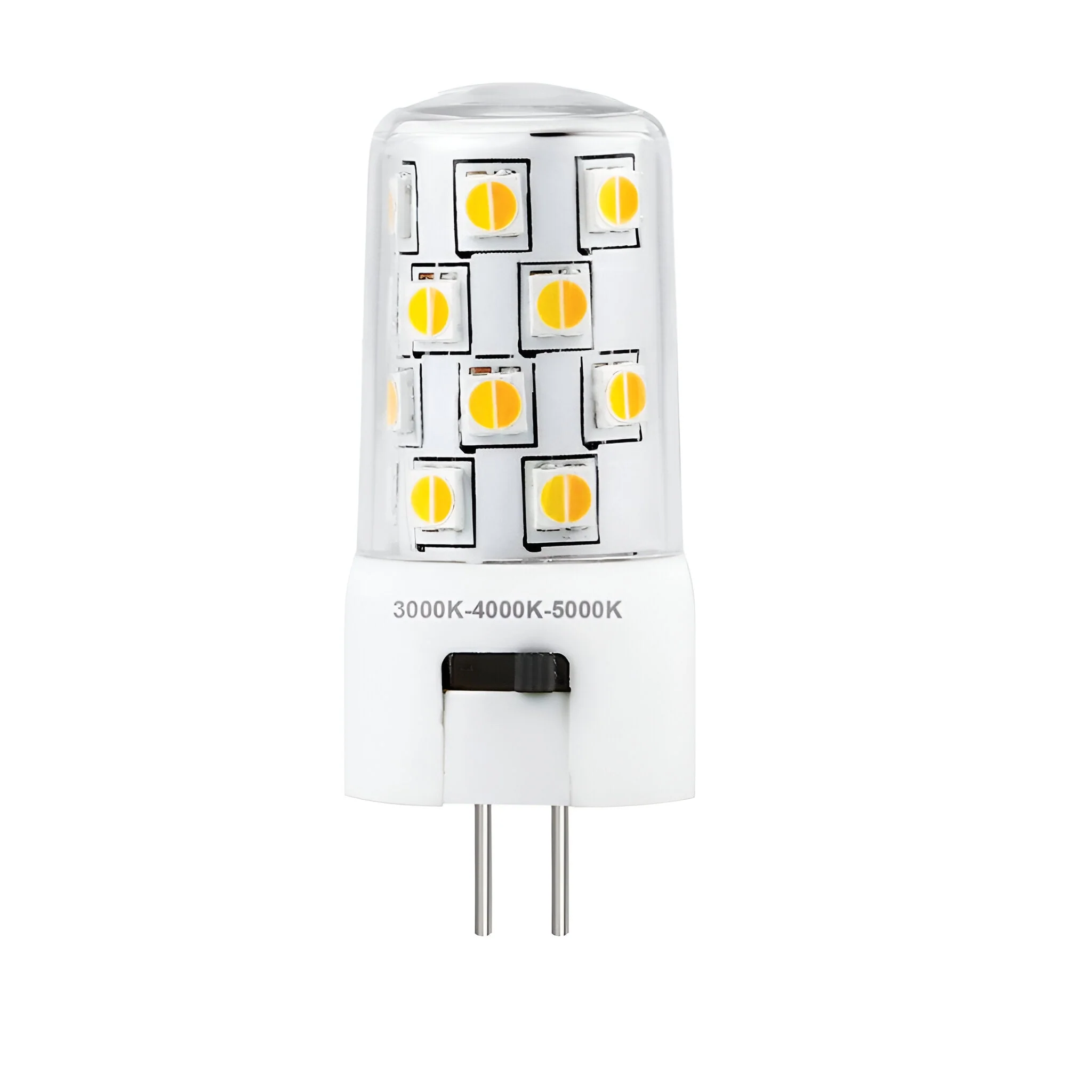 Domus KEY G5.3 BI-PIN 4W 12V DC 3-CCT TRICOLOUR CRI90