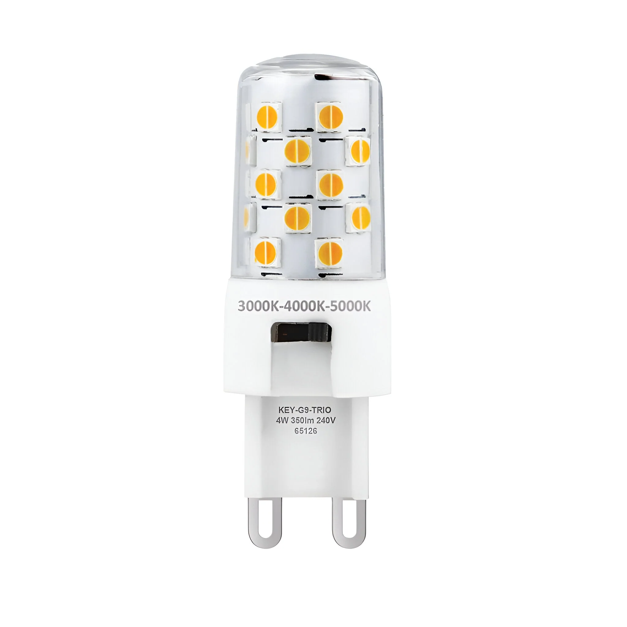 Domus Key G9 4W 240V Tricolour Dimmable CRI90