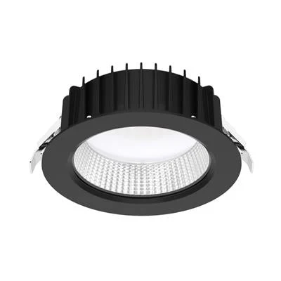 Domus NEO-PRO Round TRIO/DALI 13W, 25W, 35W Recessed Dimmable LED Tricolour IP65 Downlight - Black/White - Image 4