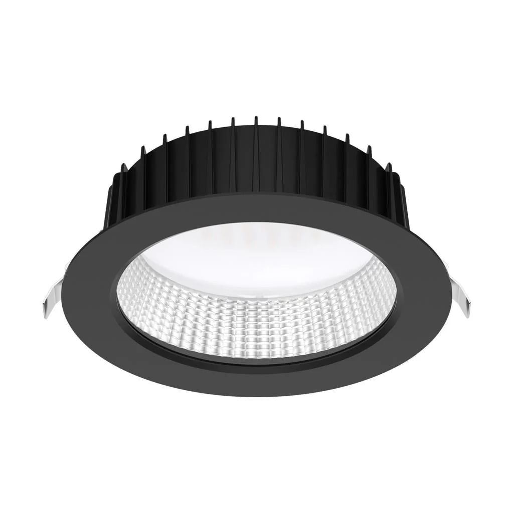 Domus NEO-PRO Round TRIO/DALI 13W, 25W, 35W Recessed Dimmable LED Tricolour IP65 Downlight - Black/White - Image 6