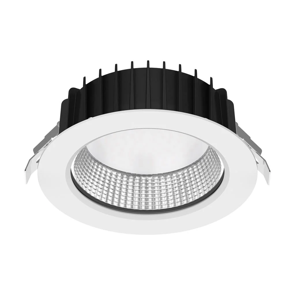Domus NEO-PRO Round TRIO/DALI 13W, 25W, 35W Recessed Dimmable LED Tricolour IP65 Downlight - Black/White - Image 7