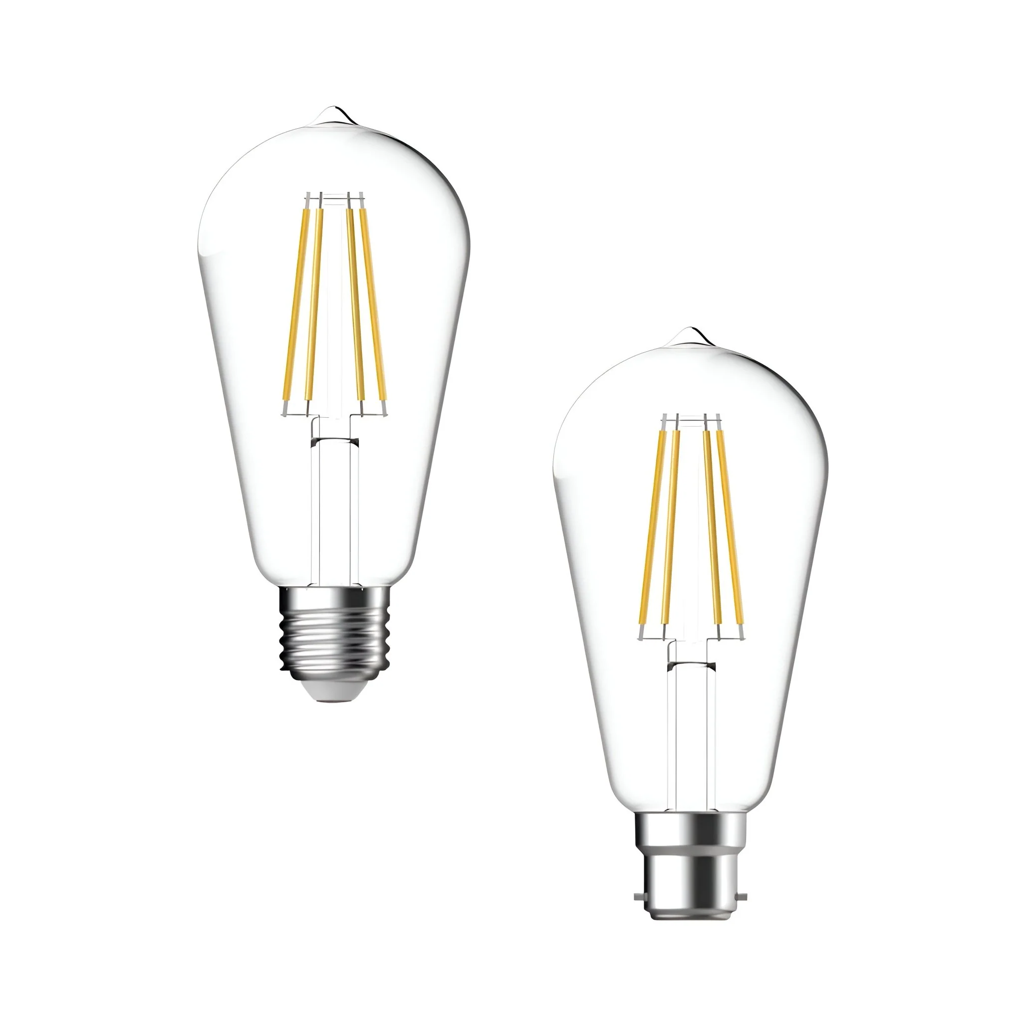 Domus PEAR 7.2W Dimmable Led Filament Lamp Clear 240V - B22/E27