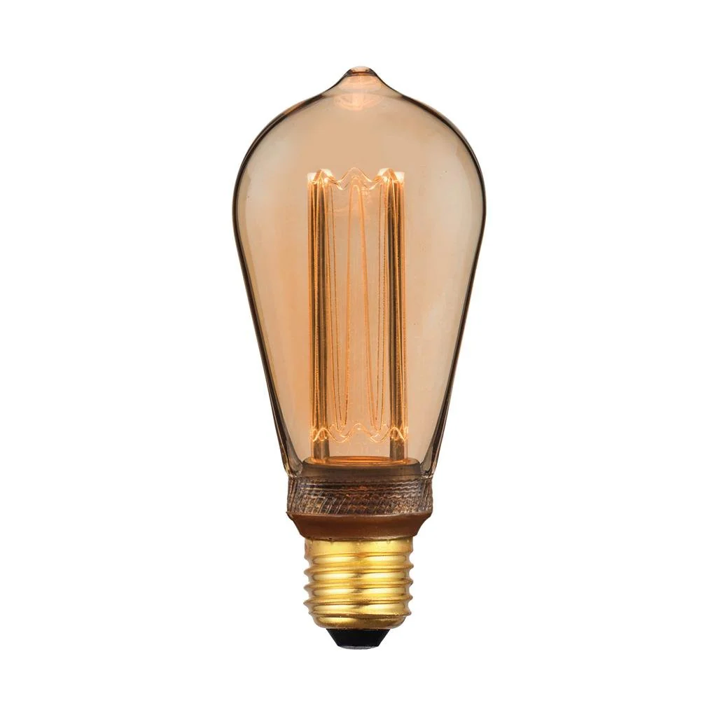 Domus PEAR RETRO 3.5W Led Filament Lamp Dimmable 240V - B22/E27 - Image 3
