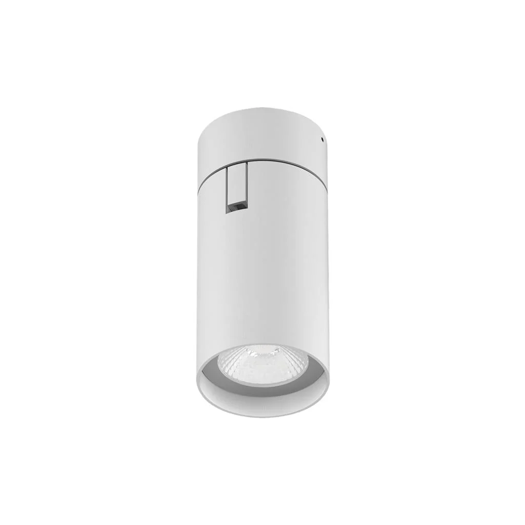 Domus PISTOL Round 15W, 25W Surface Mount Adjustable LED dimmable IP20 Downlight- Black/White - Image 3