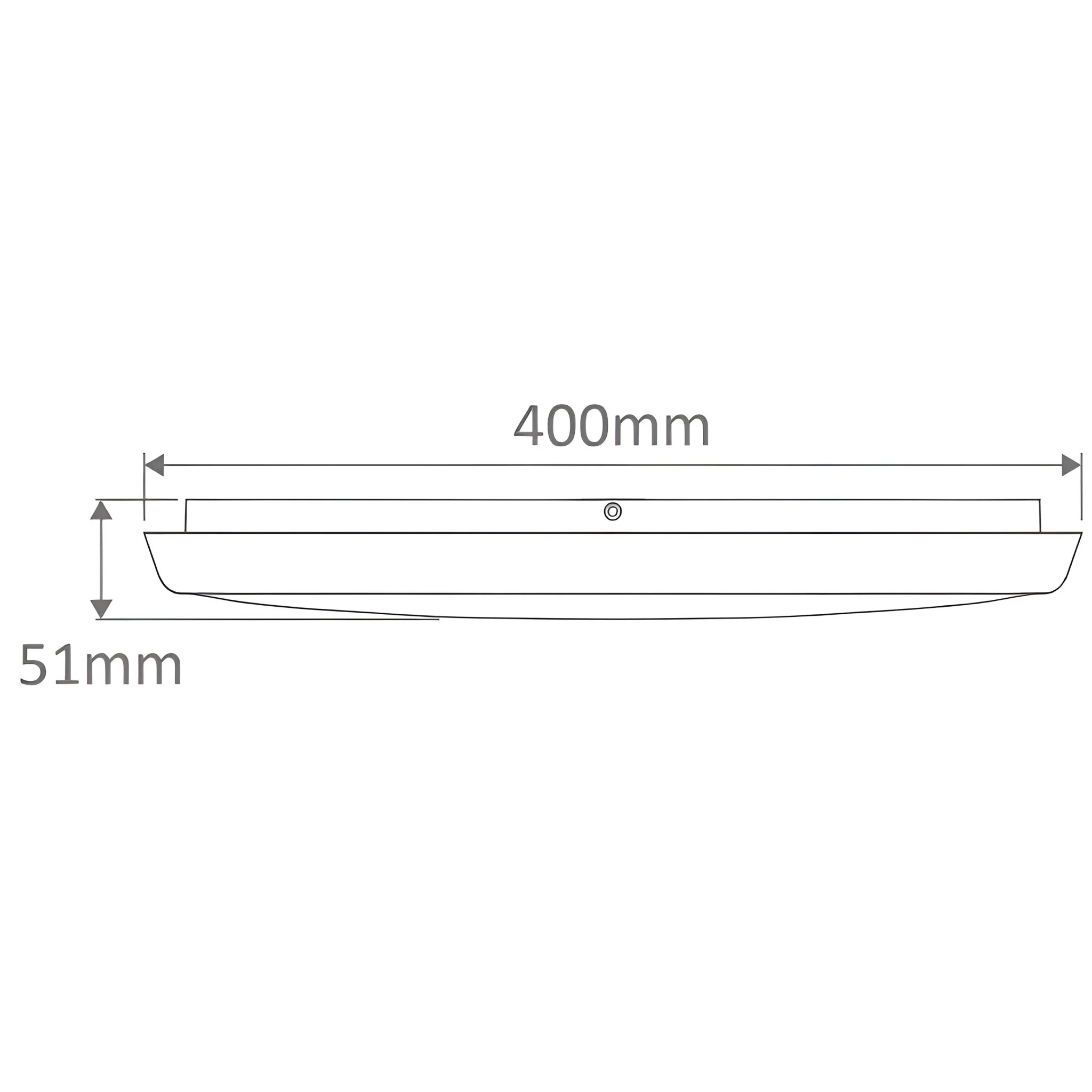 Domus SOLAR - 15W/25W/35W Round Tricolour Slimline Switchable IP44 LED Ceiling Light - Image 6