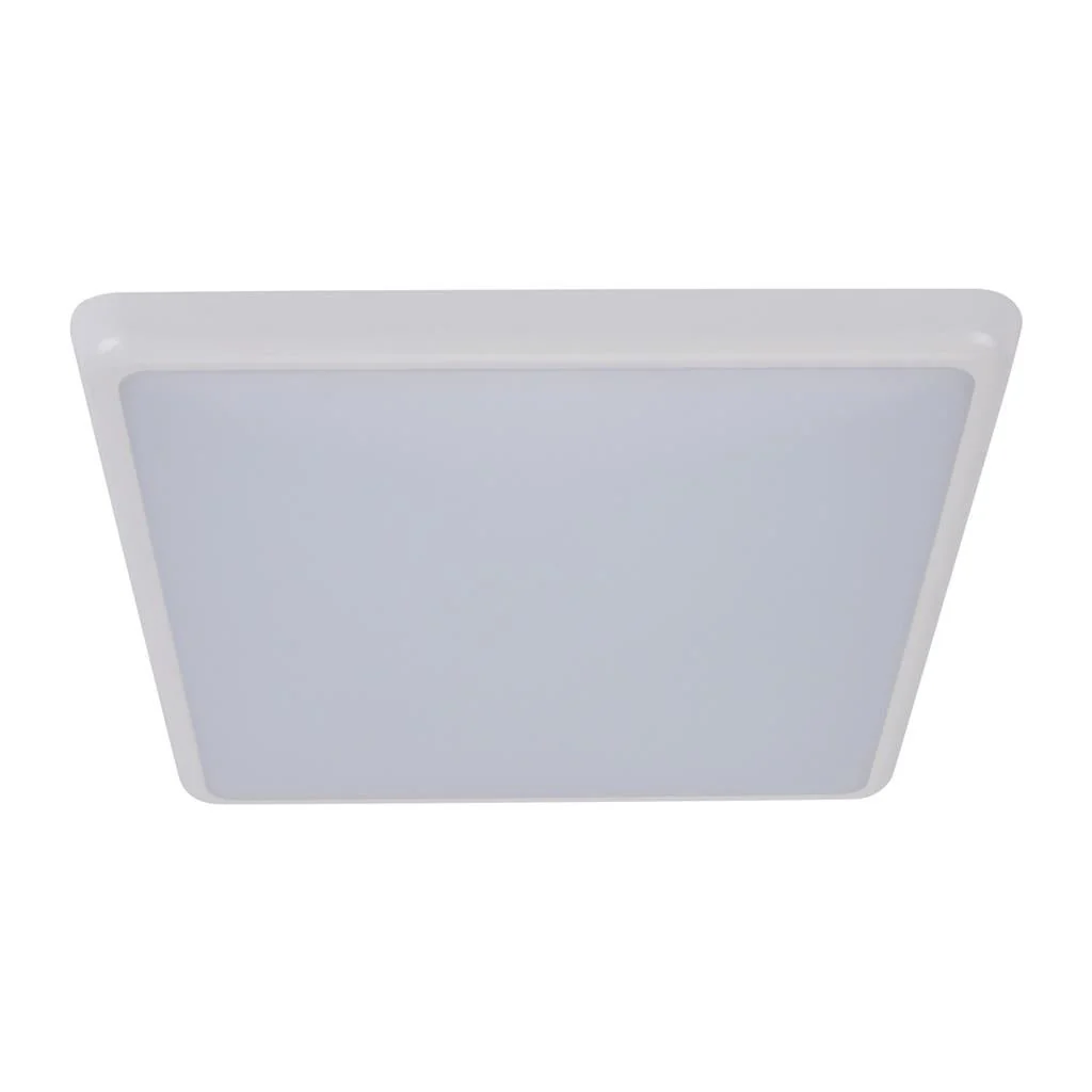 Domus SOLAR - 25W/35W Square Tricolour Slimline Switchable IP44 LED Ceiling Light - Image 2