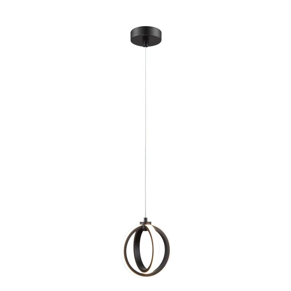 Domus SPIN-PDT 12W Led Tri-Colour Dimmable Twin Ring Pendant D170mm Trio - Image 2