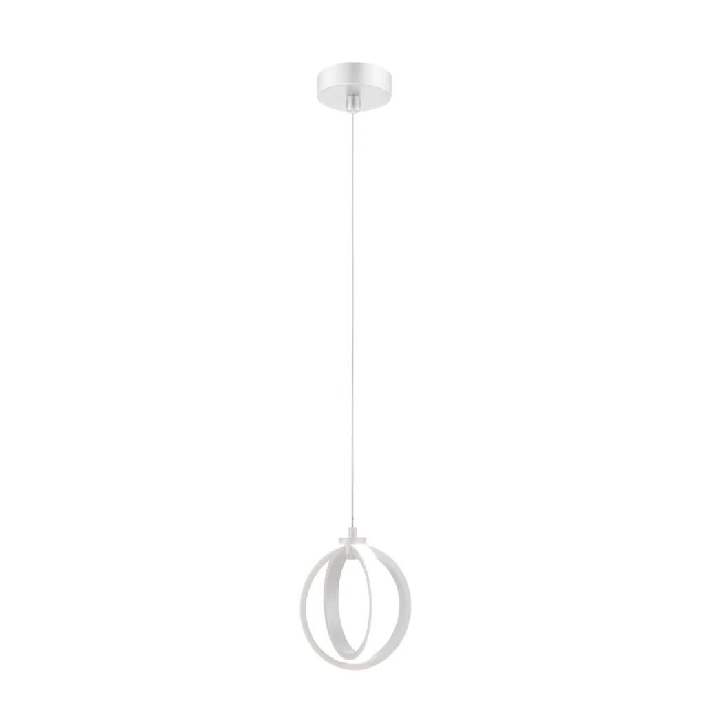 Domus SPIN-PDT 12W Led Tri-Colour Dimmable Twin Ring Pendant D170mm Trio - Image 3