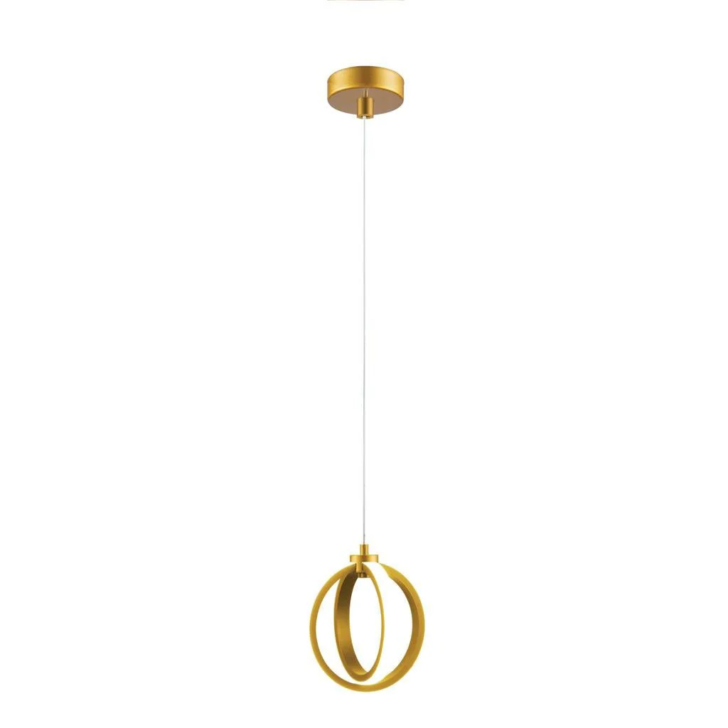 Domus SPIN-PDT 12W Led Tri-Colour Dimmable Twin Ring Pendant D170mm Trio - Image 4