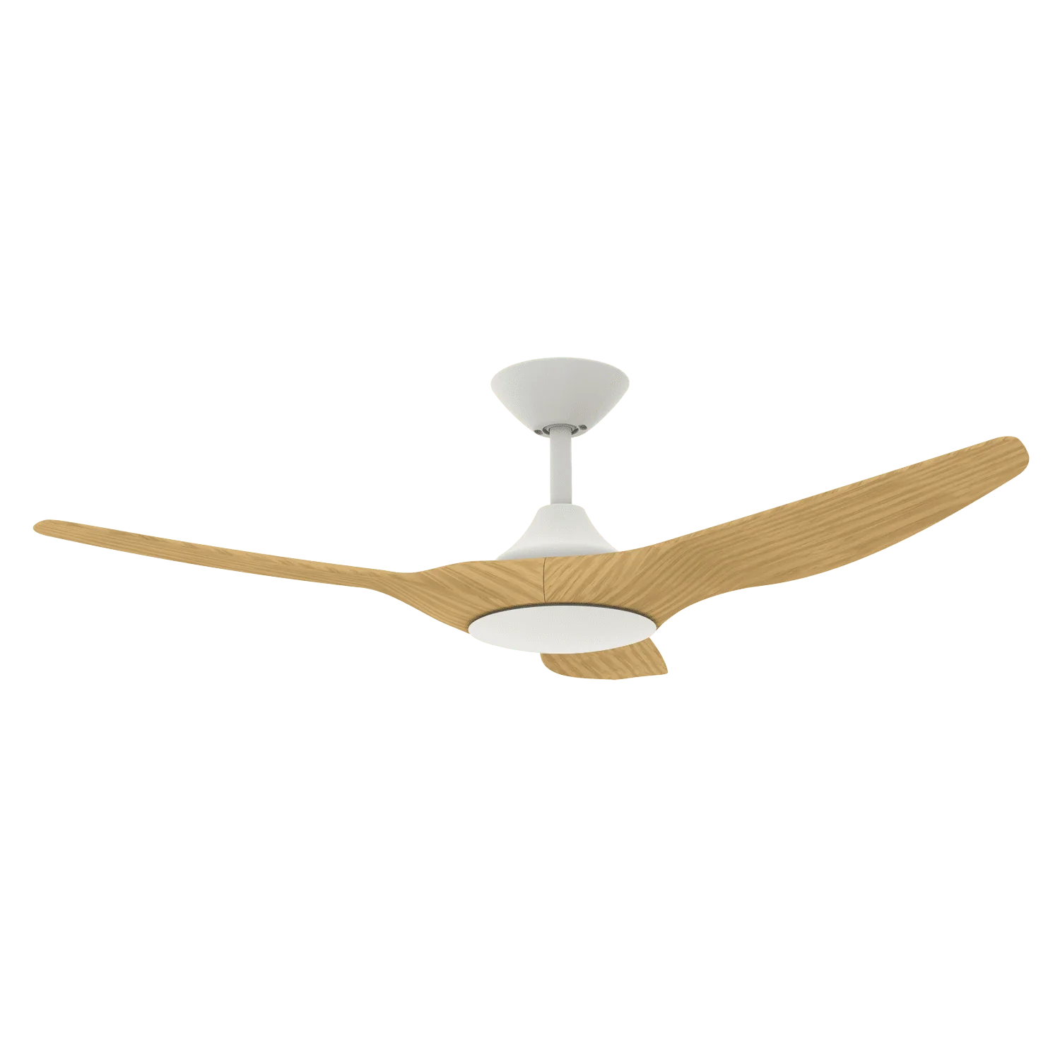 Domus Strike 48" DC Ceiling Fan with Remote | White, White Oak, Black or Black Walnut - Image 3