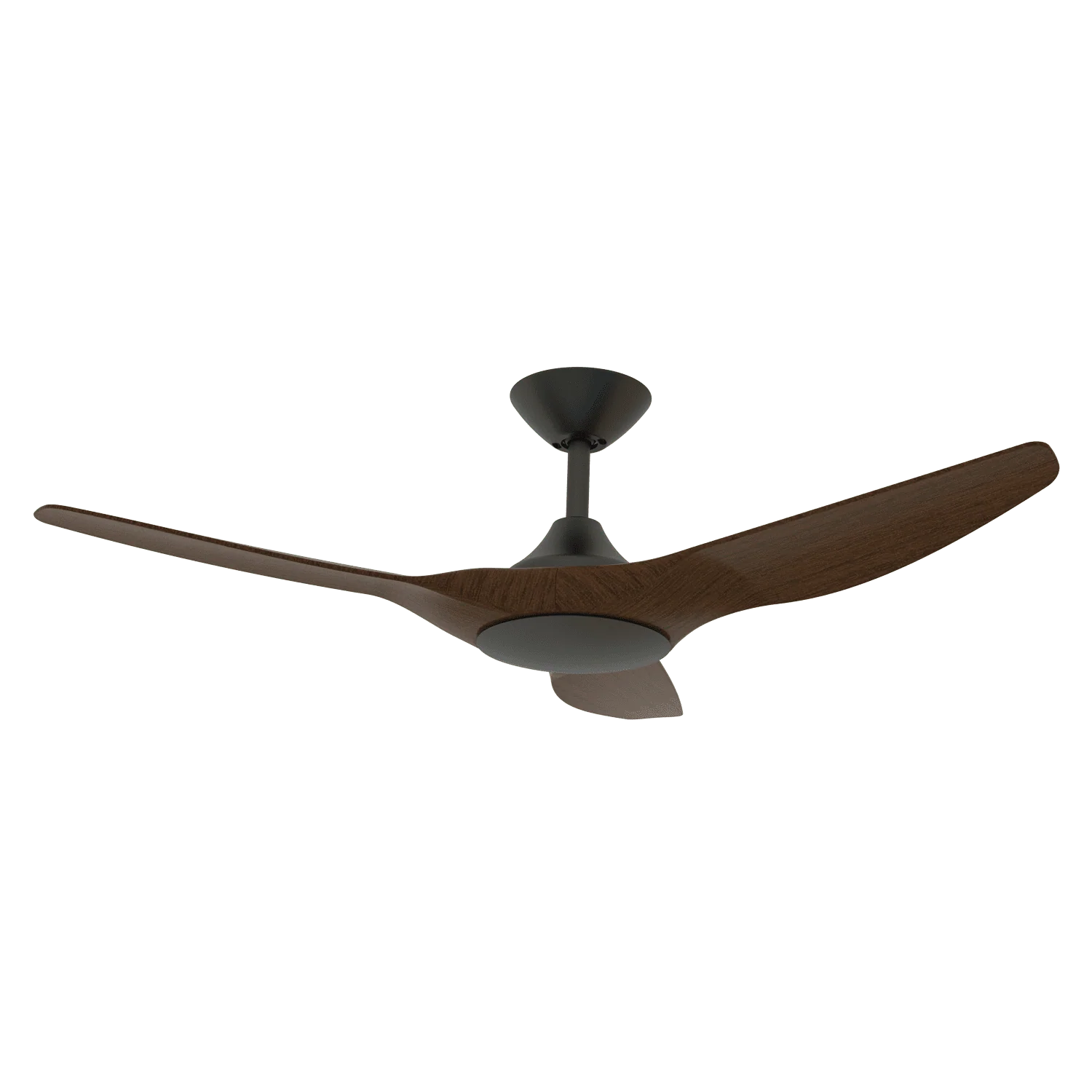 Domus Strike 48" DC Ceiling Fan with Remote | White, White Oak, Black or Black Walnut - Image 4