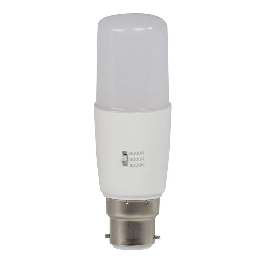 Domus T40 8W LED Tricolour dimmable lamp 240V Frosted Globe - B22/E27 - Image 3