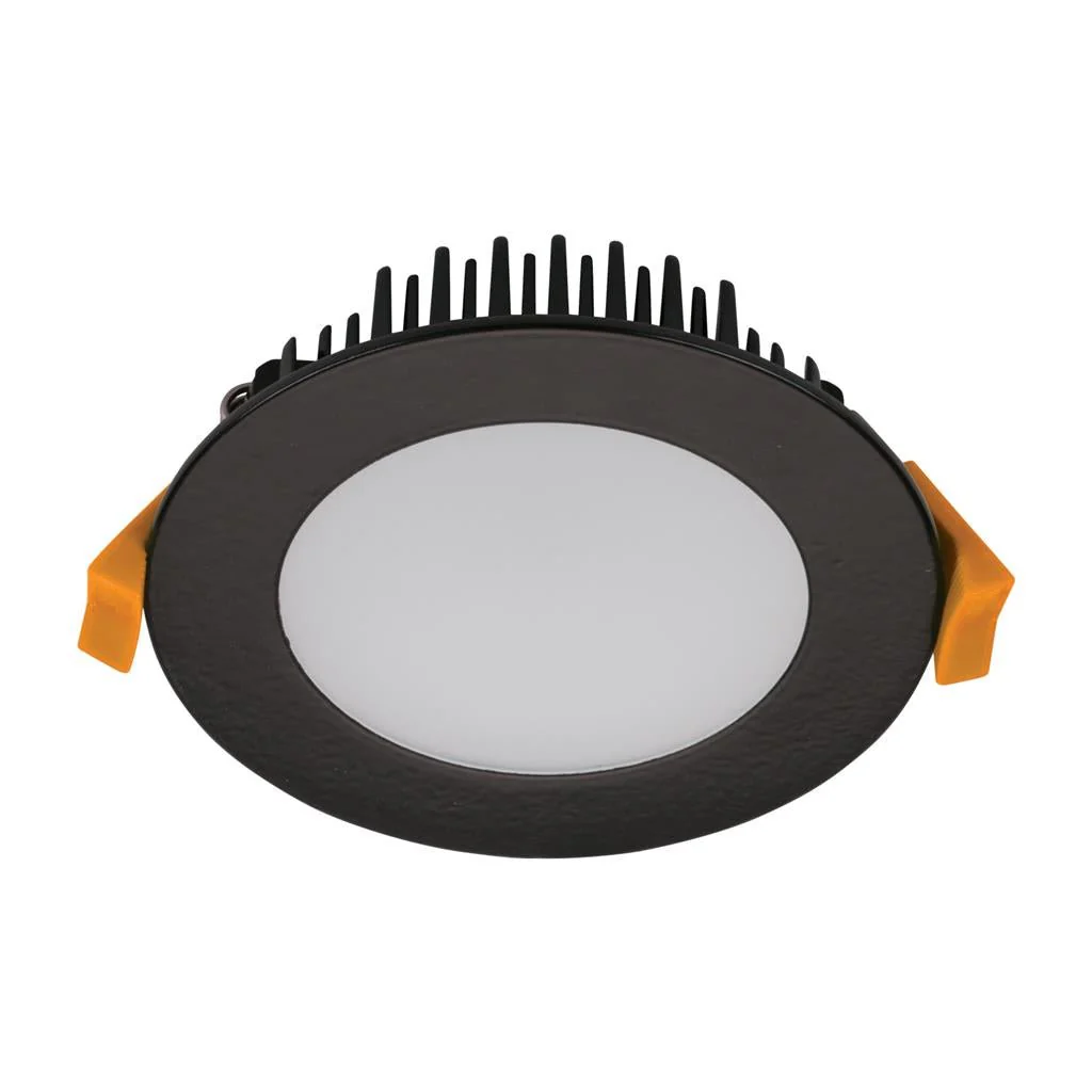 Domus TEK-13 TRIO/DALI 13W Dimmable LED Tricolour IP44 Downlight - Black/White/Satin Chrome - Image 2