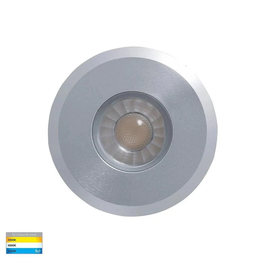 Elite LED Deck or inground Light CCT in Black or Silver Havit Lighting - HV2882T - Image 3