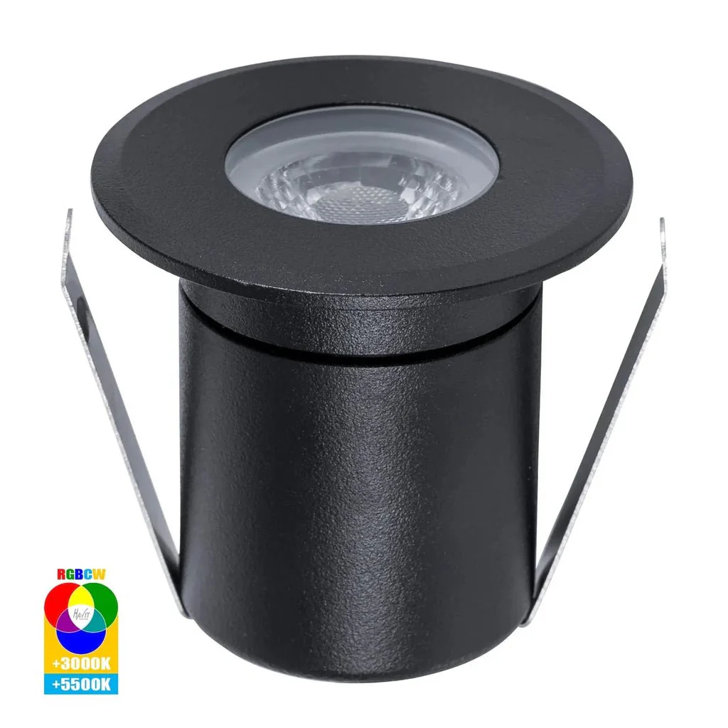 Elite LED Deck or inground Light RGBCW in Black or Silver Havit Lighting - HV2882RGBCW - Image 5