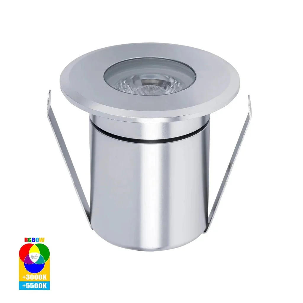 Elite LED Deck or inground Light RGBCW in Black or Silver Havit Lighting - HV2882RGBCW - Image 8