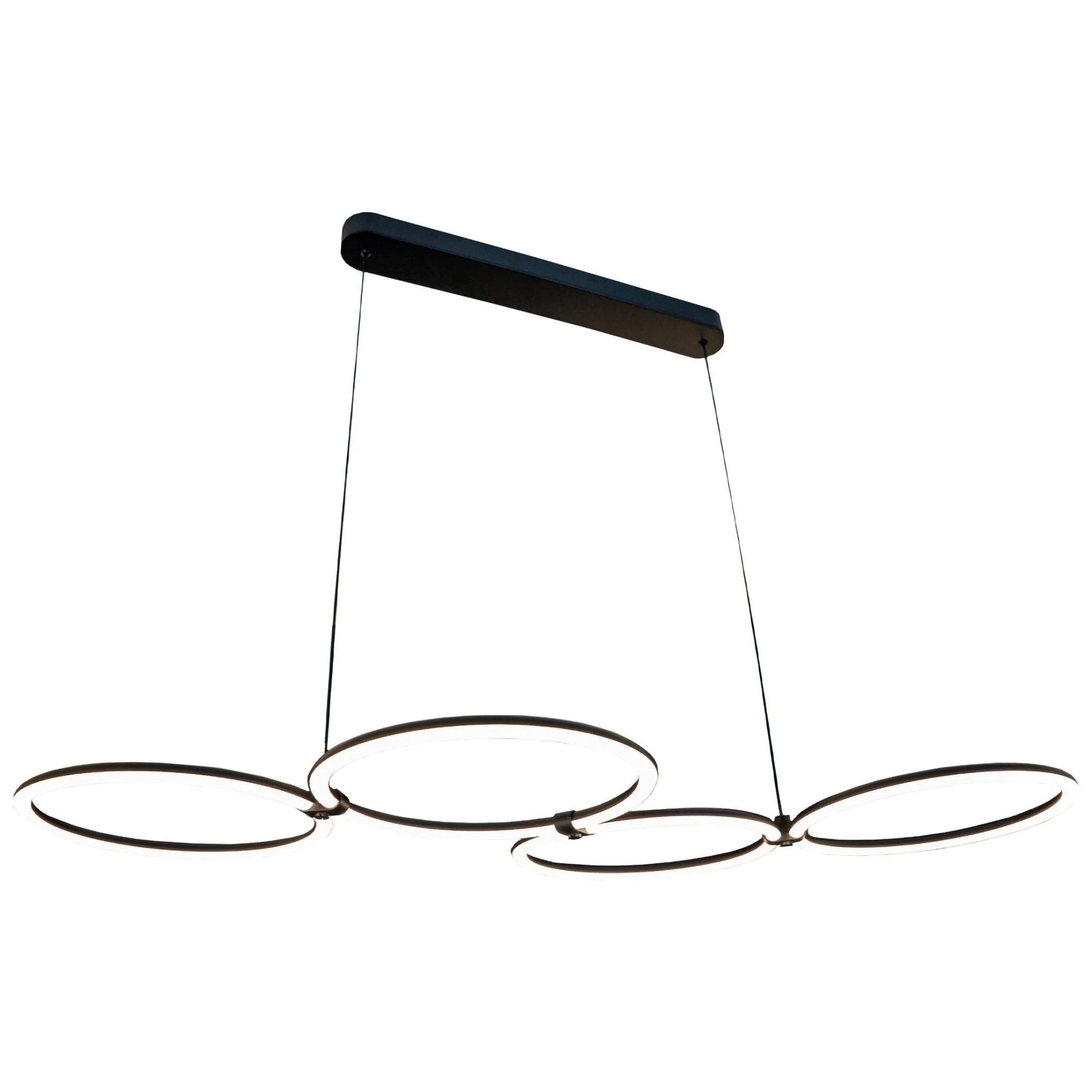 Elta Pendant Light in Matt Black or Gold | Lighting Creations - Image 4