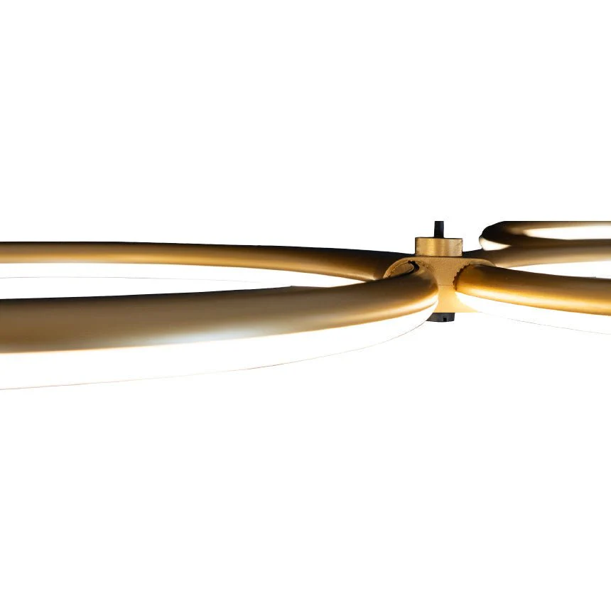 Elta Pendant Light in Matt Black or Gold | Lighting Creations - Image 6