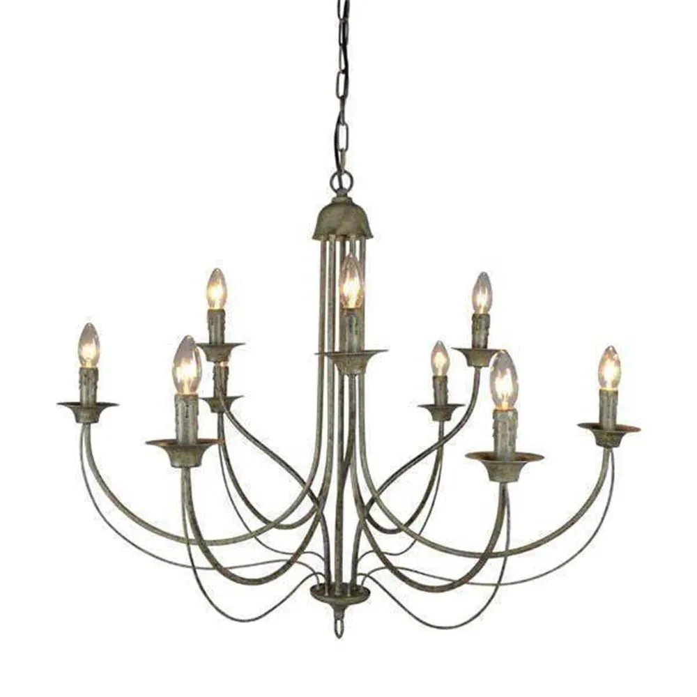 Emac Lawton 9 ARM TAUPE CHANDELIER