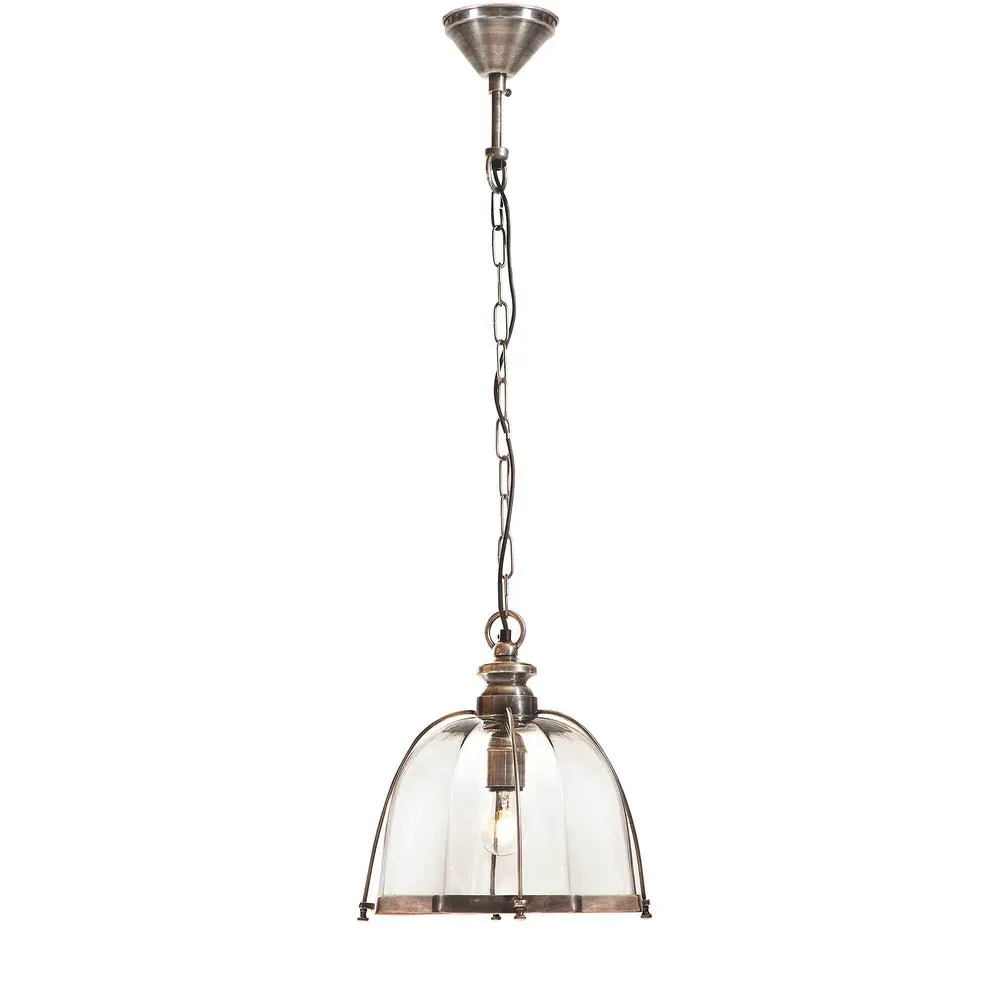 Emac Lawton AVERY CEILING PENDANT ANTIQUE SILVER