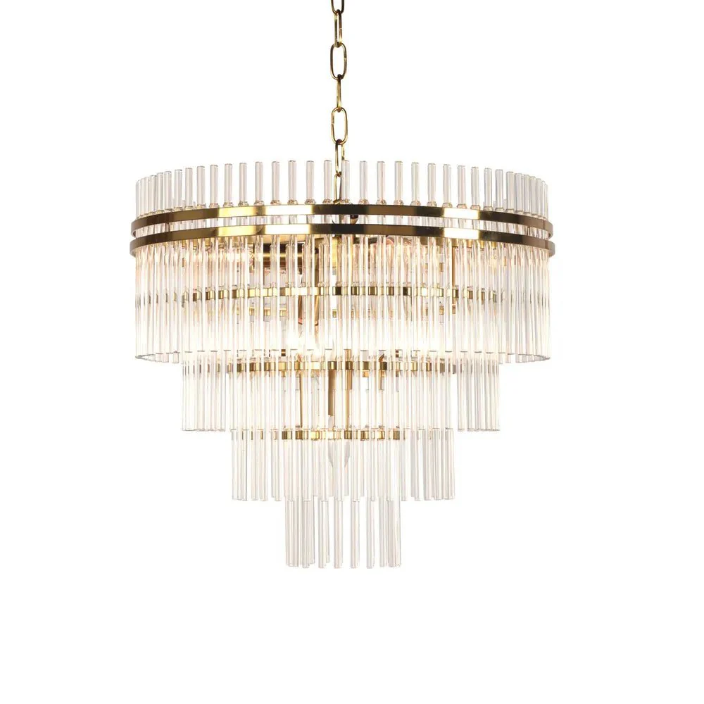 Emac Lawton INFINITY CHANDELIER BRASS