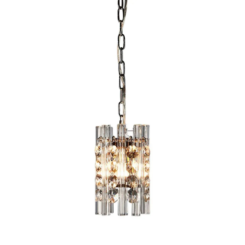 Emac Lawton MONZA CHANDELIER NICKEL