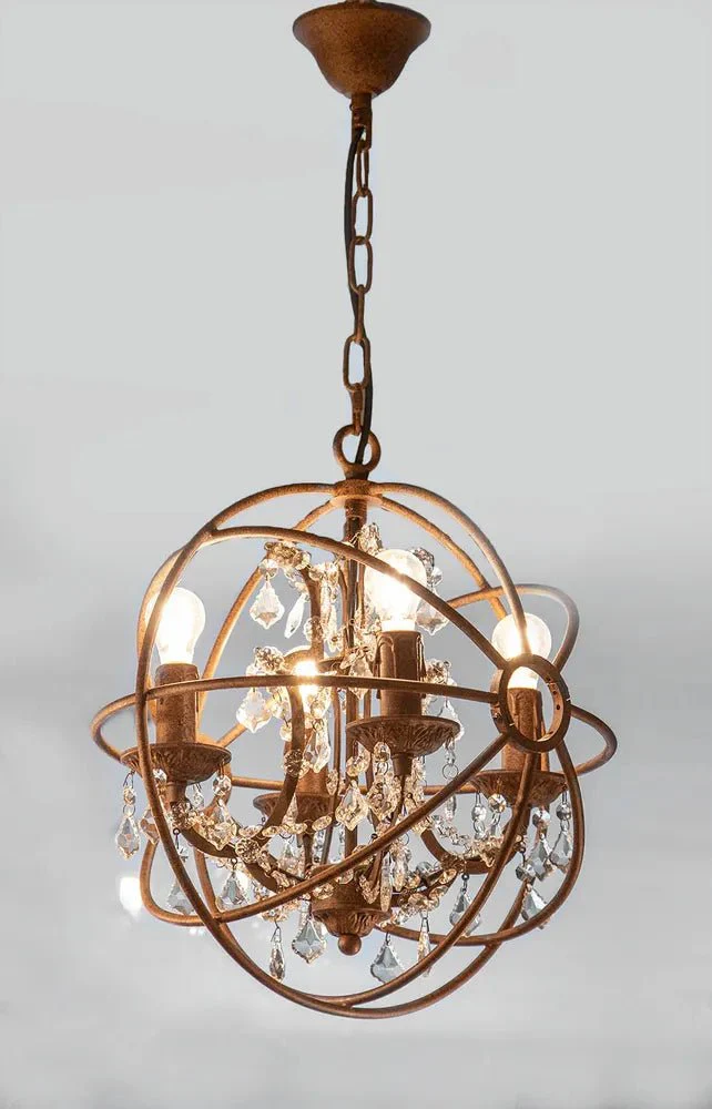 Emac Lawton SUNDANCE CHANDELIER SMALL RUST - Image 2