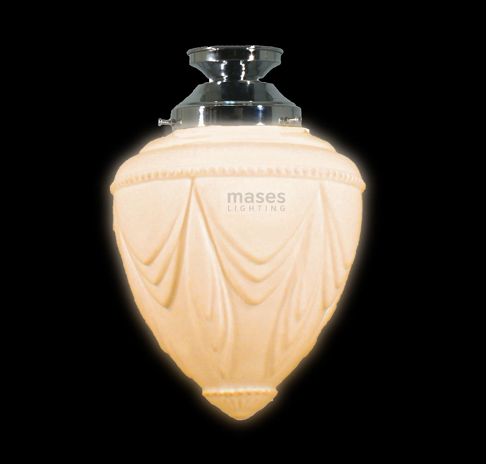 EMPIRE 8" or 14" Batten Fix Pendant Light - Black/Chrome/Polished Brass - Image 4