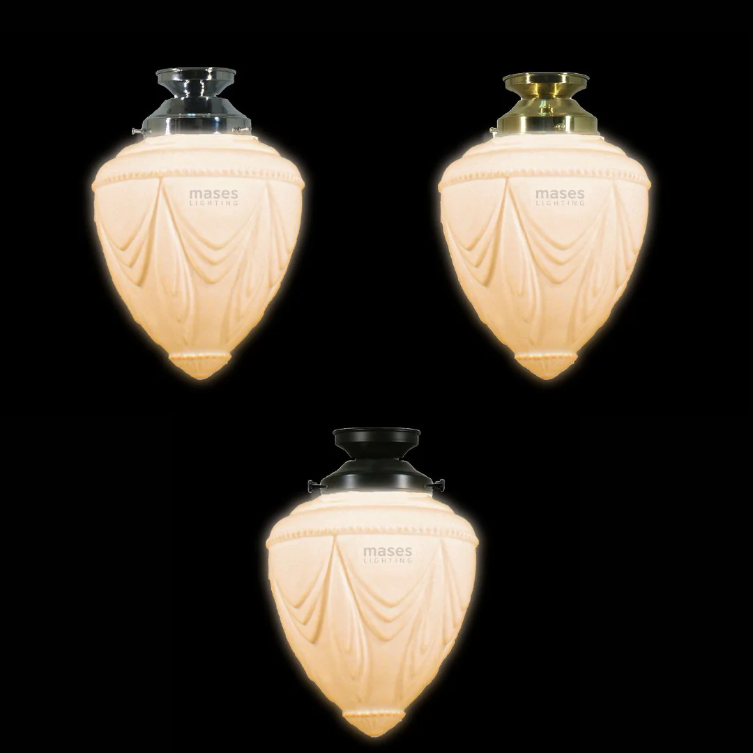 EMPIRE 8" or 14" Batten Fix Pendant Light - Black/Chrome/Polished Brass - Image 7