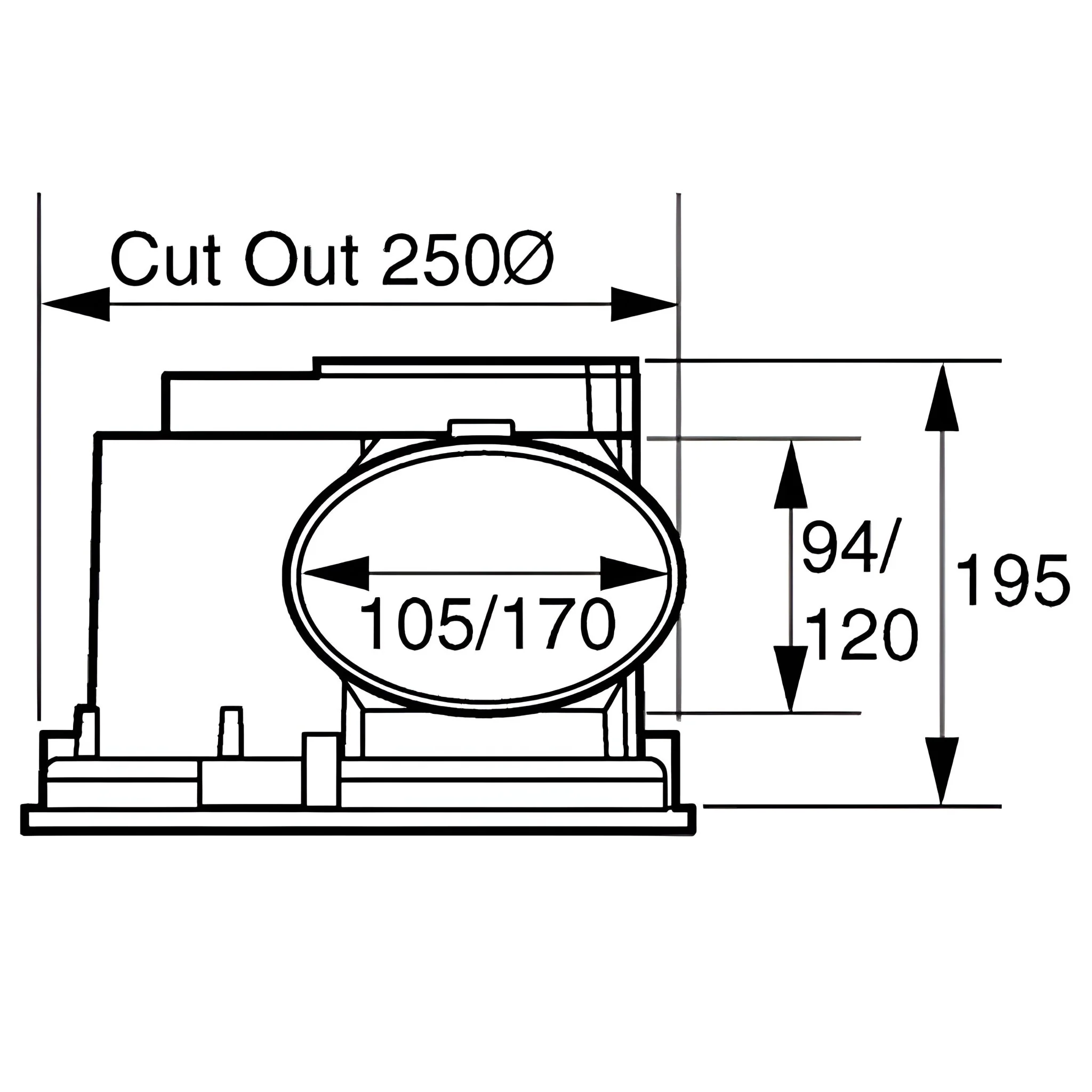 Fantech RAPID Response 200/250HP Ducted Ceiling Exhaust Fan IPX4 - Timer or No Timer - Image 4