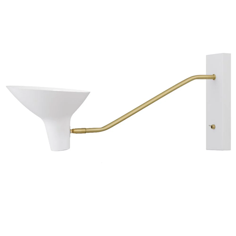 Farbon Long Indoor Wall Light in Black or White - Image 4