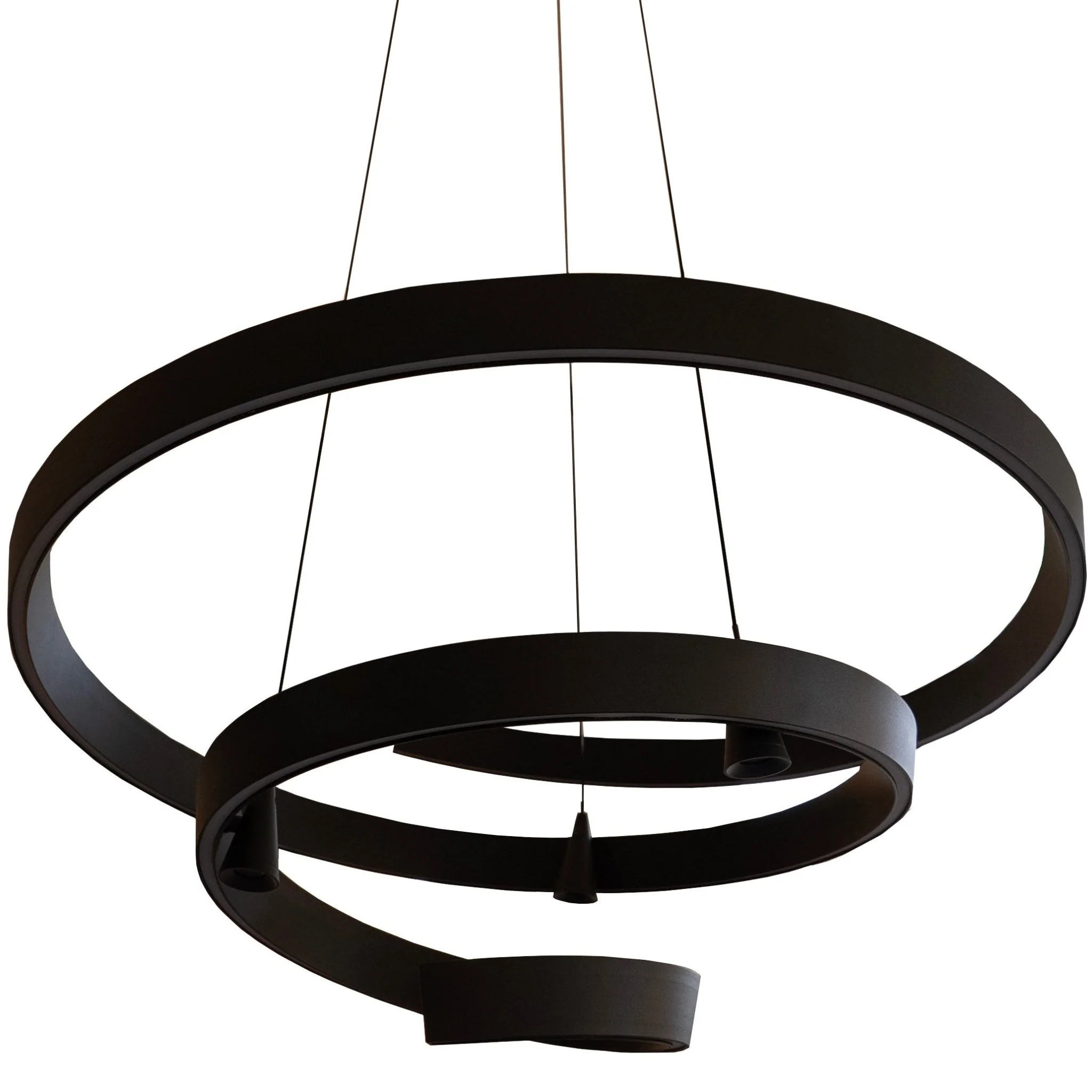 Fira Pendant Light in Sand Black or Sand Gold | Lighting Creations - Image 2